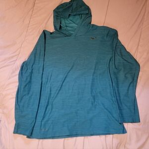 Nike Dri-Fit Hooded Long Sleeve Shirt